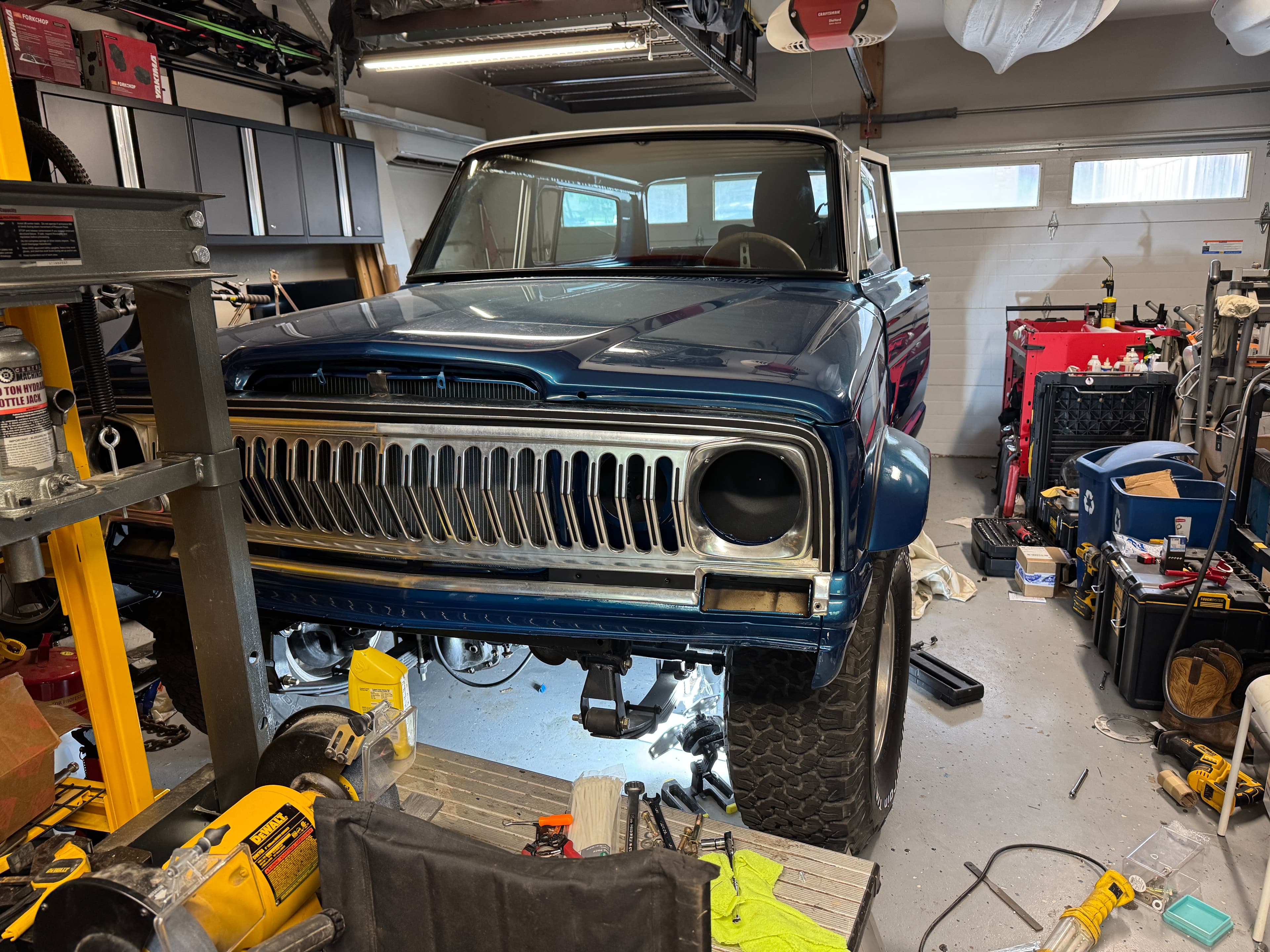 Grille Installed